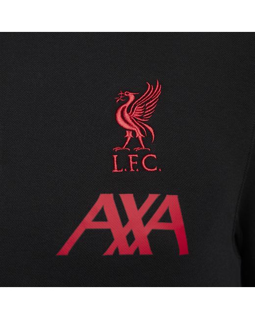 Nike Black Liverpool F.c. The Polo Dri-fit Football Polo Polyester for men