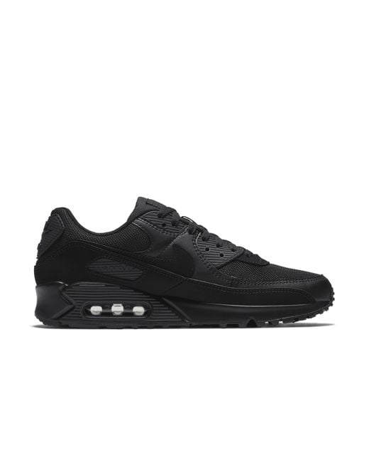 Nike Black Air Max 90 Shoes for men