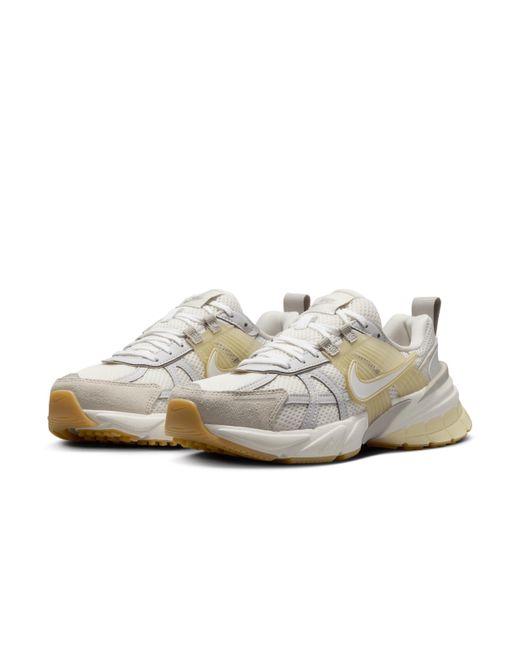 Nike White V2K Run Shoes