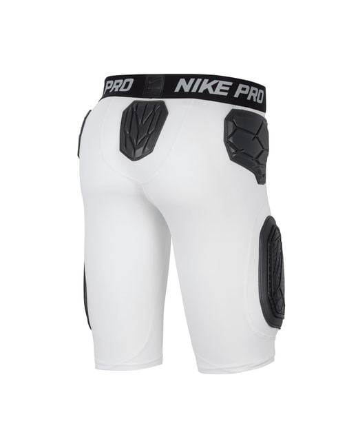 Nike White Pro Hyperstrong Shorts