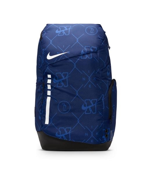 nike basketball backpack blue