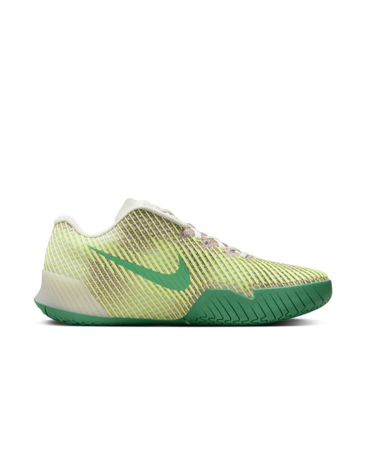 Nike Green Court Air Zoom Vapor 11 Premium Hard Court Tennis Shoes for men
