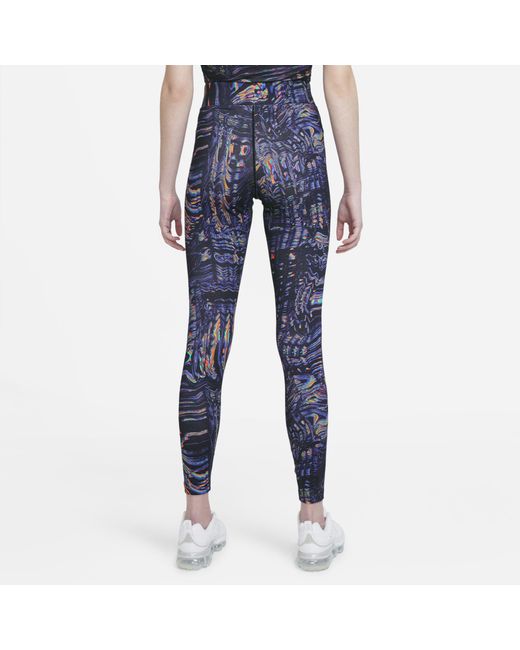 nike cotton leggings black