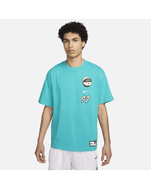 Nike Blue Max90 Basketball T-shirt for men