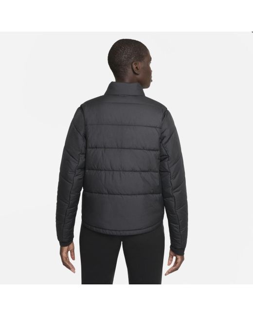 Nike Therma-fit Repel Synthetic-fill Golf Jacket, Quilted Pattern in Black, Dark Smoke Grey (Gray) - Lyst