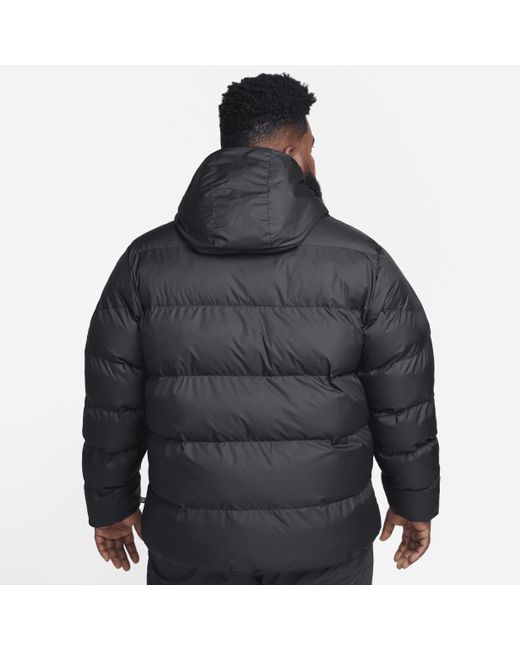Nike Black Windrunner Primaloft® Storm-fit Hooded Puffer Jacket 50% Recycled Polyester for men