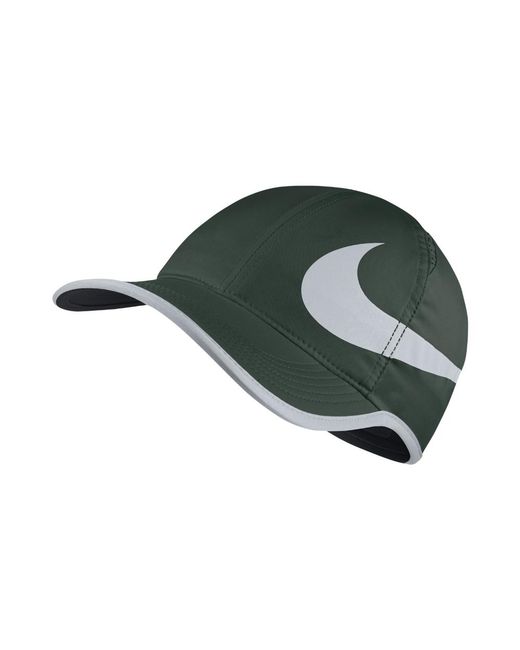 Nike Court Aerobill Featherlight Adjustable Tennis Hat (green) - Clearance Sale for men
