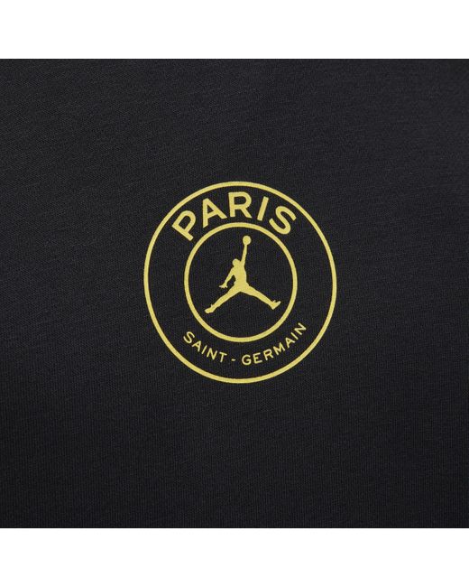 Nike Paris Saint-germain Fleecehoodie in het Black voor heren