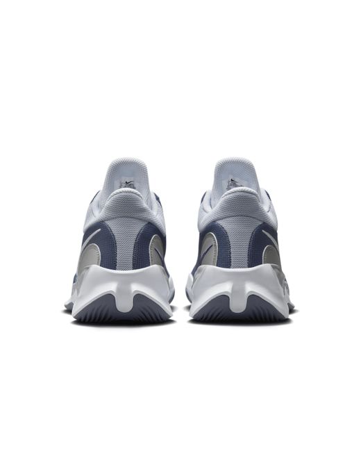 Nike Blue Renew Elevate 3 Basketball Shoes