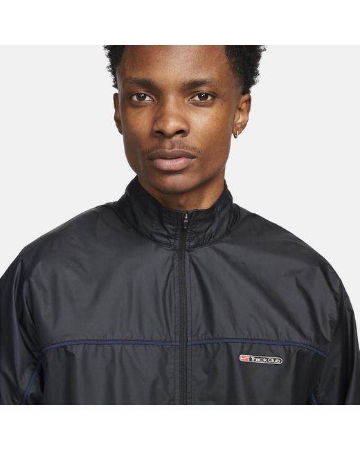 Nike Black Track Club Storm-fit Running Jacket for men