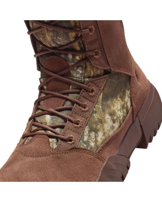 Nike Brown Sfb Air Field Ukiah R Gore-Tex Tactical Boots for men