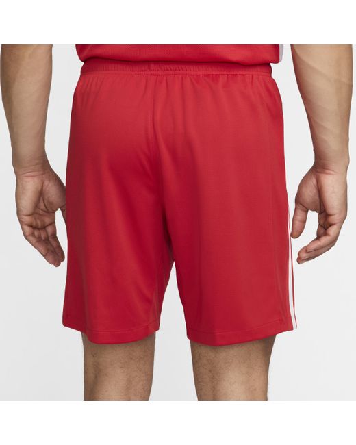 Nike Red Türkiye 2024/25 Stadium Home/away Dri-fit Football Replica Shorts Polyester for men