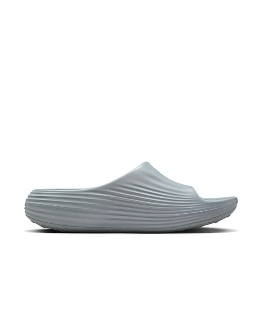 Nike Gray Reactx Rejuven8 Slides for men