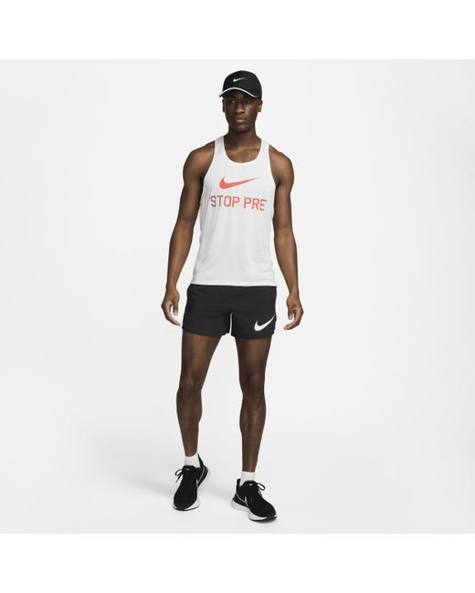 Nike Black Flex Stride Run Energy 5" Brief-lined Running Shorts for men