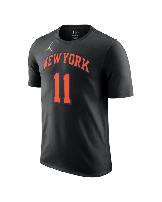 Nike Black New York Knicks Essentials Nba Statement T-Shirt for men
