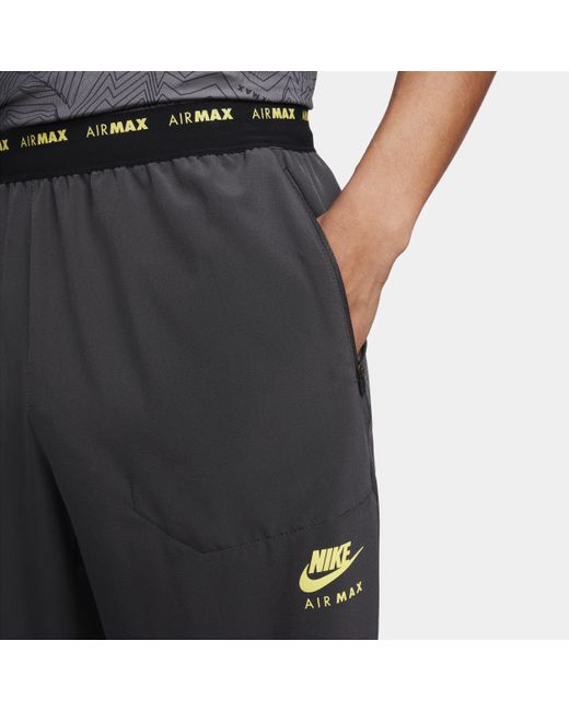 Pantaloni in tessuto dri-fit air max di Nike in Gray da Uomo