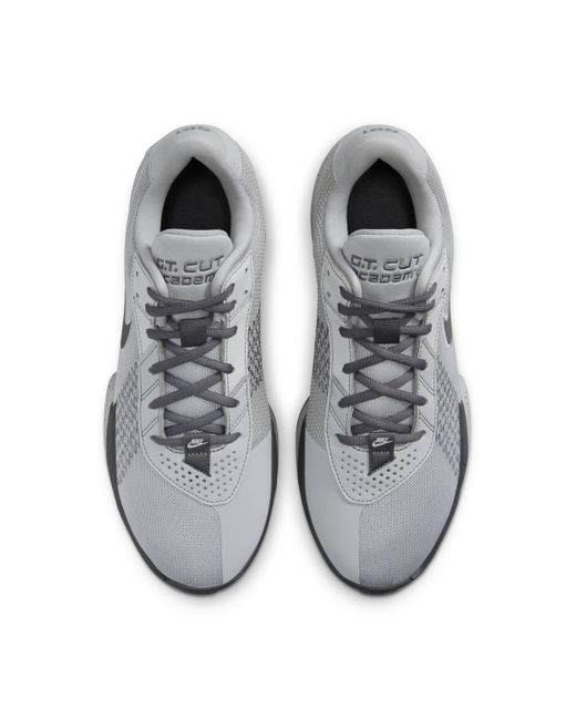 Nike Gray G.t. Cut Academy Basketball Shoes for men