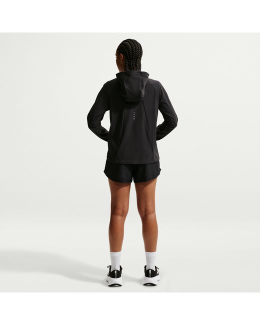 Nike Blue Swift Repel Packable Running Jacket
