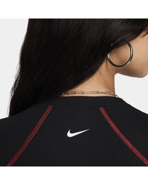 Nike Black Sportswear Short-sleeve Dress