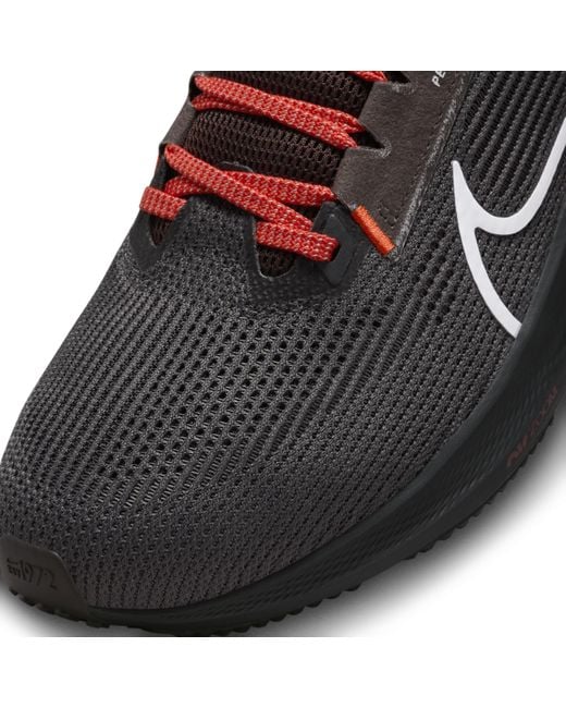 Nike Pegasus 40 (nfl Cleveland Browns) Road Running Shoes in Black