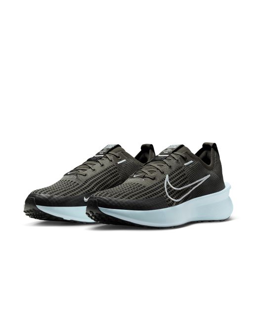 Nike Black Interact Run Road Running Shoes for men