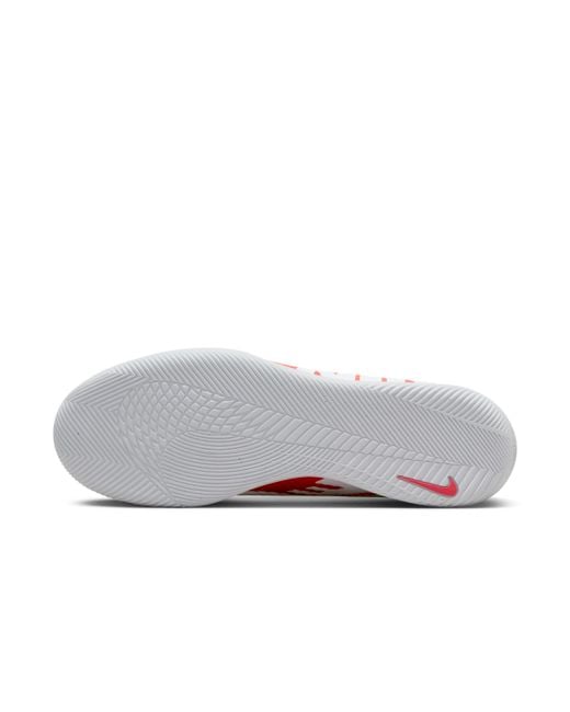 Nike White Mercurial Vapor 15 Club Indoor/Court Low-Top Soccer Shoes for men