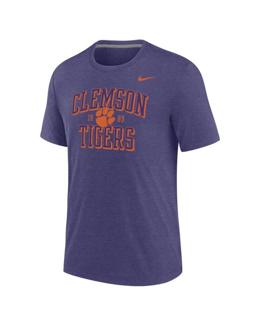 Nike Blue Clemson College T-shirt for men