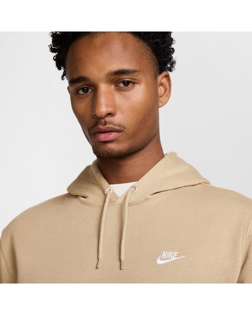 Nike Natural Club Pullover Fleece Hoodie for men