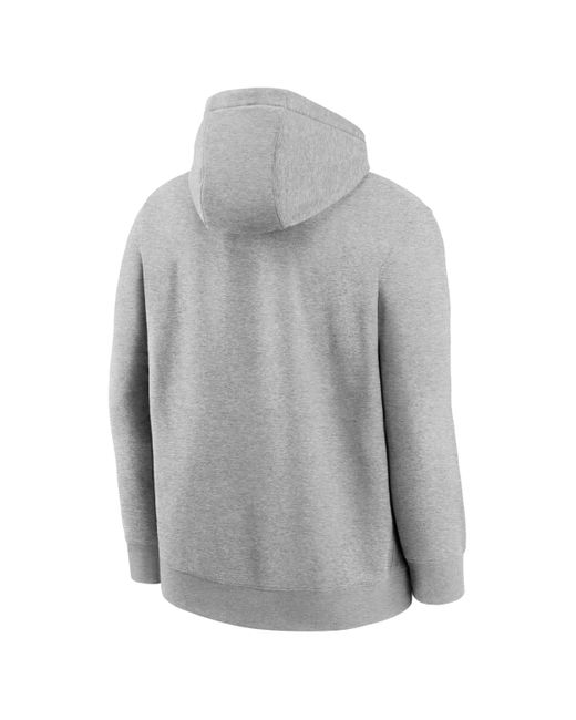 Nike Gray Iowa Arch College Pullover Hoodie for men