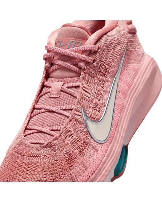 Nike Pink G.T. Hustle 3 Basketball Shoes for men