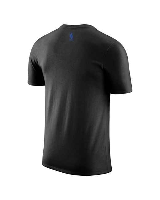 Nike Black Dallas Mavericks Essential City Edition Nba T-Shirt for men