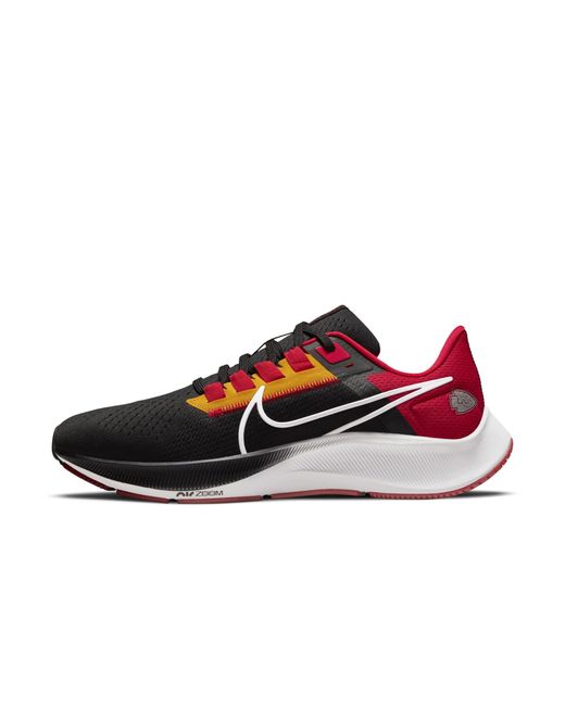 Nike Red Air Zoom Pegasus 38 Running Shoe for men