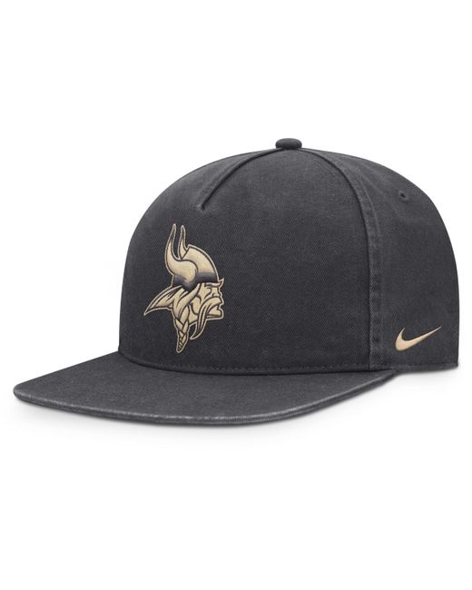 Nike Black Minnesota Vikings Pro Nfl Adjustable Hat for men