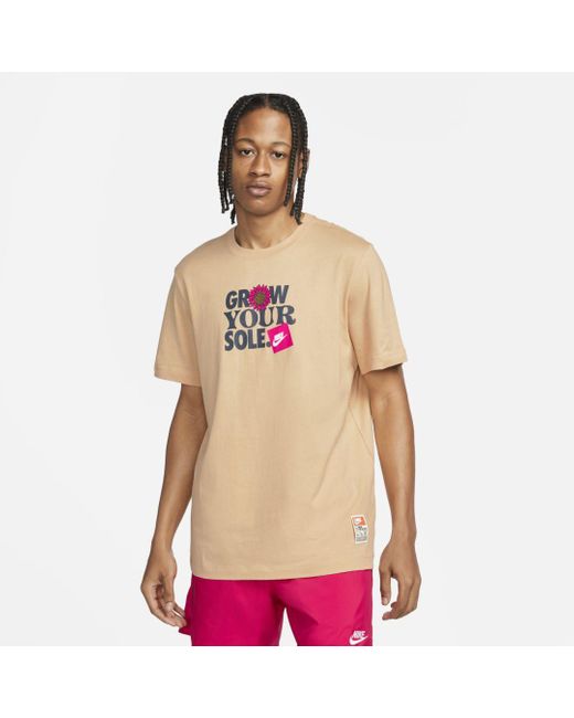 Nike Cotton Sportswear Sole T-shirt for Men | Lyst