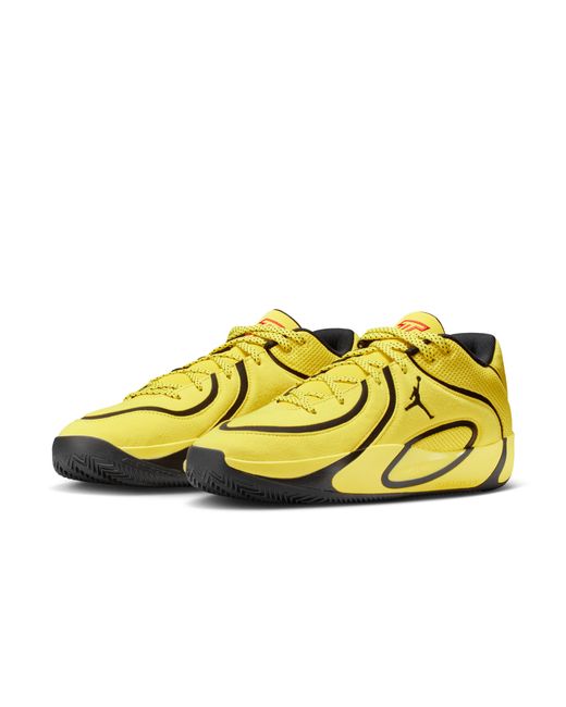 Nike Yellow Nike Tatum 4 Basketball Shoes for men