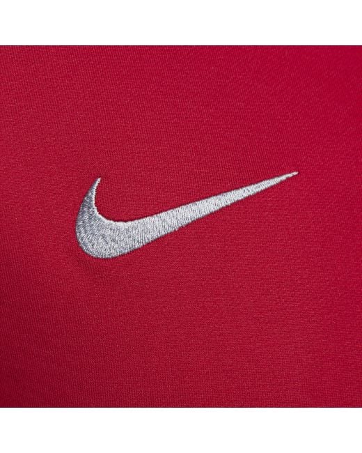 Nike Red Liverpool F.c. Strike Dri-fit Football Drill Top Polyester/elastane