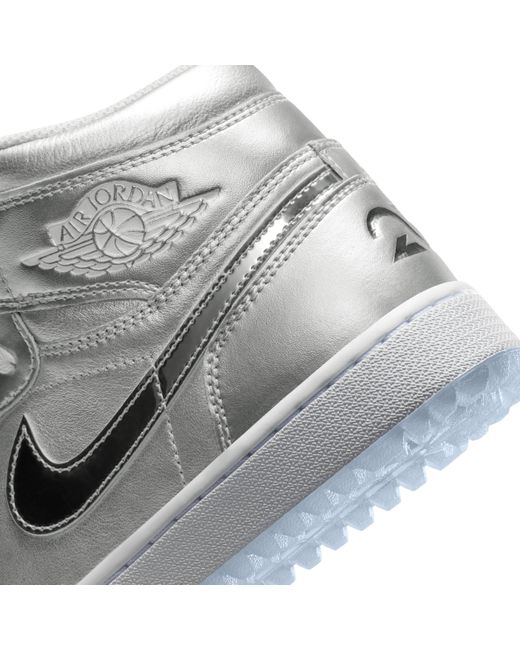 Nike Gray Air Jordan 1 High G Nrg Golf Shoes