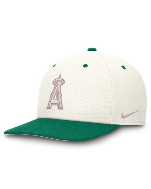 Nike Green Los Angeles Angels Sail Pro Dri-fit Mlb Adjustable Hat