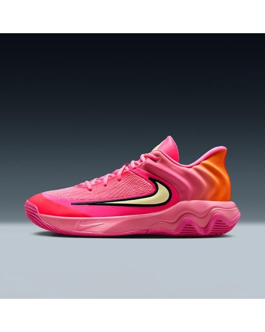 Nike Pink Giannis Immortality 4 Basketball Shoes for men