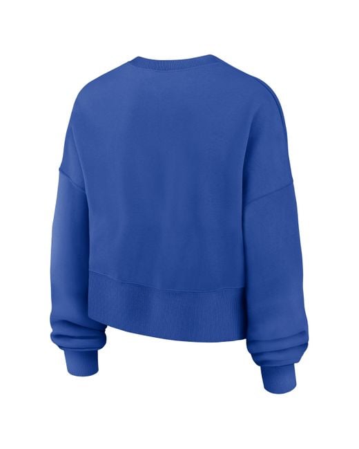 Nike Blue Florida Phoenix Arch Nike College Pullover Crew