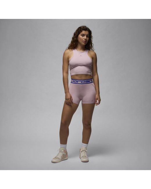 Nike Purple Jordan Sport 13cm (approx.) Shorts Polyester