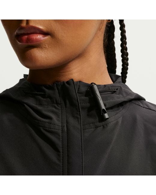 Nike Blue Swift Repel Packable Running Jacket