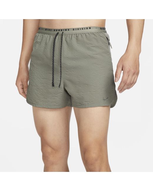 Nike Green Running Division Dri-fit Adv 4" Brief-lined Running Shorts for men