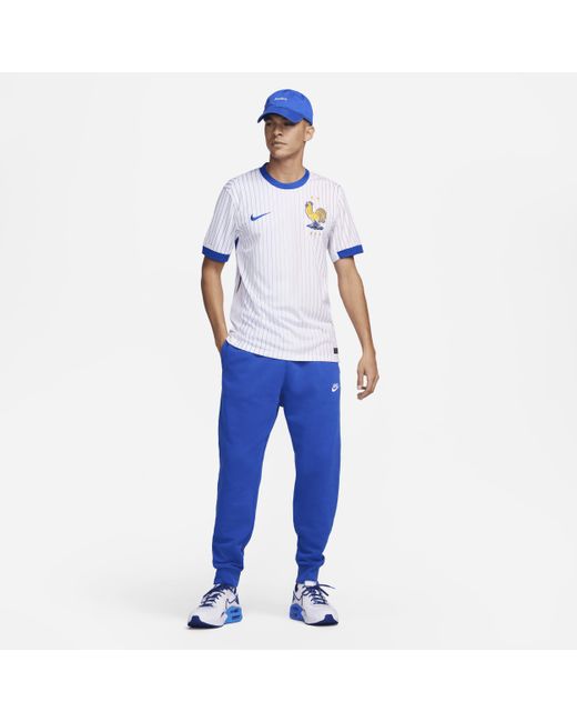 Nike Blue Fff ( Team) 2024/25 Stadium Away Dri-fit Football Replica Shirt Polyester for men
