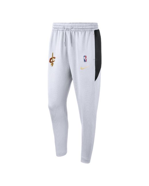 Nike Cleveland Cavaliers Therma Flex Showtime Finals Men's Nba Pants in  White for Men | Lyst