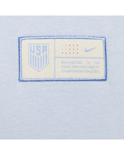 Nike Blue Usmnt Club Soccer Harrington Jacket for men