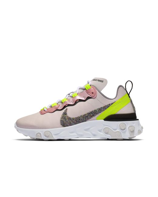 Nike Pink React Element 55 Premium W
