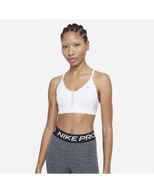 nike yoga dri fit indy bra