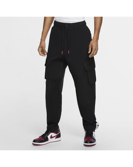 Pantaloni cargo Jordan 23 Engineered di Nike in Black da Uomo