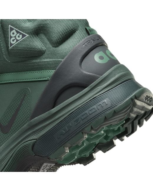 Nike Green Acg Air Zoom Gaiadome Gore-tex Shoes for men